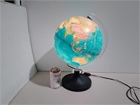 Lighted Globe As Shown