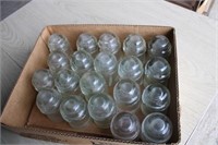 (20) Clear-Glass Insulators