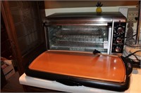 Black & Decker Toaster Oven & Bella Griddle
