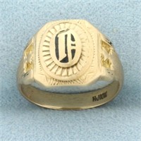 Antique Signet Ring in 10k Yellow Gold