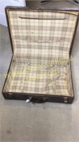 Vintage leather Walden suitcase