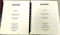 Genesis I & II English Braille Bible Grade 2 NIV