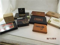 Assorted Cigar boxes
