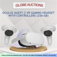 OCULUS QUEST-2 VR HEADSET W/ CONTROLLERS (256-GB)
