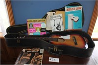 Vintage Youth Guitar With Case