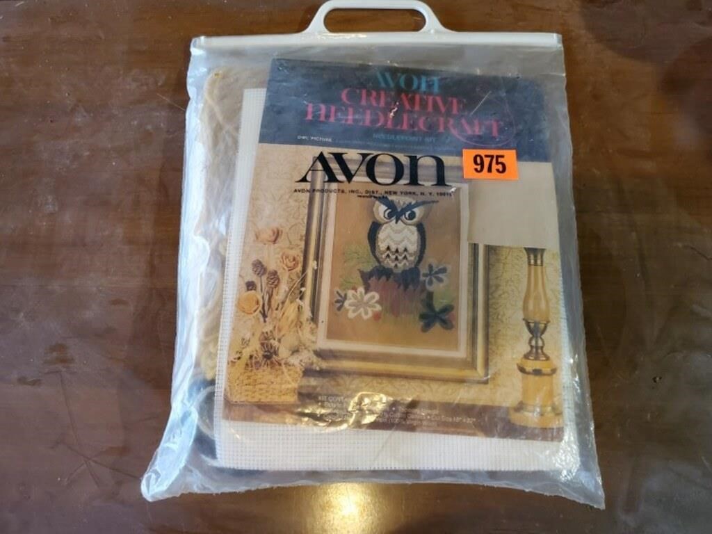 Vintage Owl needlecraft kit