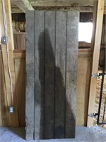 Antique Plank Door - 30.5" x 74.75"
