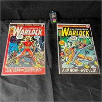 Warlock 2, 3, 5, 6, & 7 Marvel Bronze Age