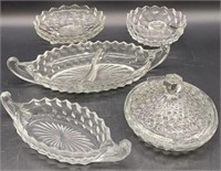 Fostoria Divided Dishes and More