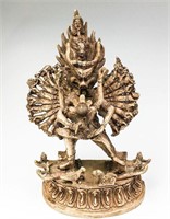 Nepal religious buddha statue