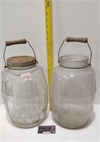 (2) Pickle Jars