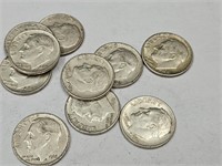 10- 1961 Roosevelt Silver Dimes