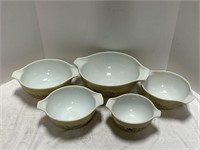 Vintage Pyrex Casserole Bowls