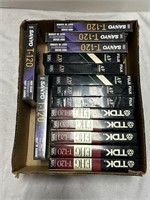 15 New VHS Tapes Sealed