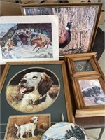 ANIMAL PICTURES MOST IN FRAMES PUPPY CLOCK