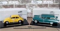 (2X) ASSORTED CARS, 1967 VW BEETLE