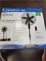 Lasko 18 inch pedestal fan