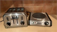 Cuisinart Countertop Burner and Toaster