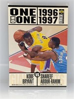1996 UD Kobe Bryant One on One Rookie year insert