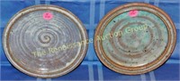 2 Scargo Pottery Plates