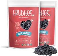 Sealed- Frubites Sun-dried Black Raisins, 400g (2