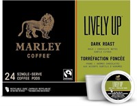 Sealed- Marley Coffee Lively Up Organic Dark Roast