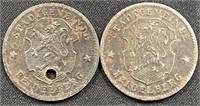 Heidelberg 10p coins