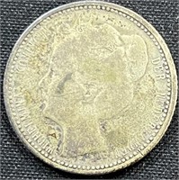 1906 - Netherlands 25 cents coin