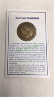 Antietam Battlefield commemorative medallion, 1