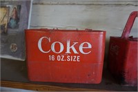 Vintage Coca Cola Plastic  Red Carrier