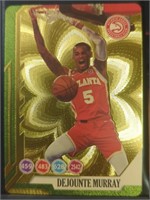 24k gold-plated, basketball card Dejounte Murray