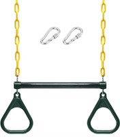 Swing,XIXIAN Trapeze Swing Bar and Rings Heavy