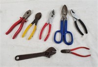 Lot Of Various Pliers & Wire Cutters