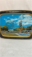 1964 New York Worlds Fair Unisphere platter