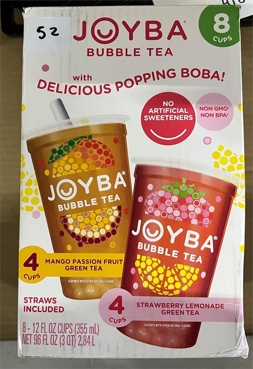 Joyba Bubble Tea, 8ct, 12floz