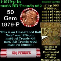 1-10 FREE BU RED Penny rolls with win of this 1979
