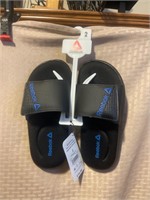 New Reebok kids memory foam slide sandals 2