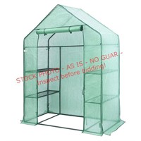 Hanience Walk-in Covered Portable Plant Greenhouse