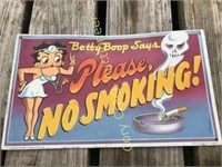 Betty Boop Sign (Metal)