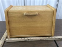 Wood Bread Box