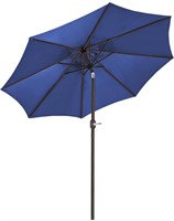 $93 7.5ft Patio Umbrellas Outdoor Navy Blue