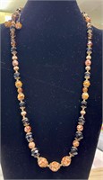 Gemstone Necklace 16”L