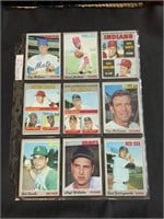 9- 1970 TOPPS CARDS