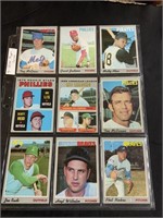 9-1970 TOPPS CARDS