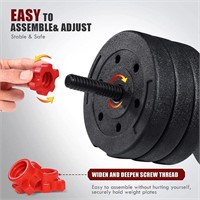 Adjustable Dumbbells Set Barbell Weights Set