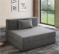 Luoxiao Folding Futon Sleeper Chair w/ Pillow