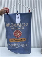 Seed Bag McDonald's Wisconson Corn Seed