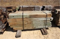 Bundle of Guard Rail posts & blocks