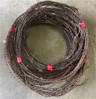 (4) Rolls of Rusty Gold Barber Wire