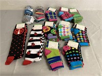 22 New Packs Of Socks Little Miss Matched & More